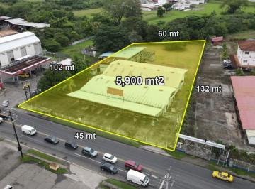 Bodega-Galpón-Depósito , Panamá · Venta o Alquiler de Bodega en La Via Principal de Juan Díaz