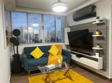 Apartamento · 80m² · 3 Recámaras · 1 Estacionamientos · Apartamento Amoblado 3 Recamaras Via España Cerca Al Metro y Hospital