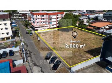 Terreno / Lote · 2000m² · Se Vende Terreno en Parque Lefevre de 2,000 m²
