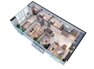 Apartamento · 75m² · 3 Recámaras · 1 Estacionamientos · Hermoso Apartamento de 75 m² en Bella Vista - Pre Venta