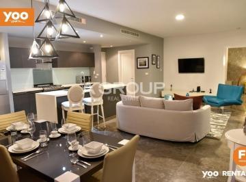 Apartamento · 133m² · 1 Recámara · 1 Estacionamientos · Yoo - Ave Balboa - Se Alquila Apartamento Amoblado