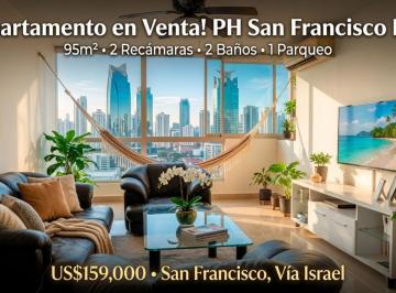 Apartamento de 2 habitaciones, Panamá · Apartamento en Venta en San Francisco - PH San Francisco Bay