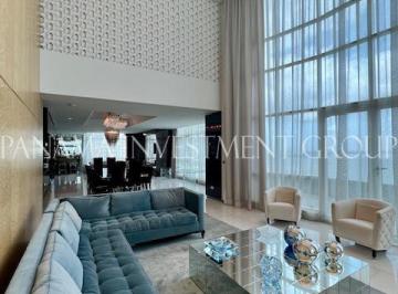 Apartamento · 1280m² · 4 Recámaras · 5 Estacionamientos · Lujoso Penthouse Amoblado en Punta Pacifica - 6512da