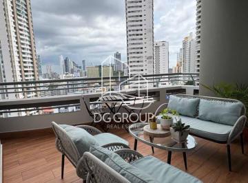 Apartamento · 125m² · 3 Recámaras · 2 Estacionamientos · Alquiler de Apartamento en El Cangrejo