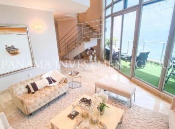 Apartamento · 450m² · 4 Recámaras · 3 Estacionamientos · Se Vende Apartamento en Punta Pacifica - Blue Bahia - 7140dm