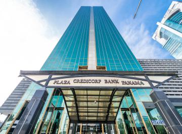 Oficina comercial · 189m² · 4 Recámaras · 4 Estacionamientos · Alquiler Oficina Amoblado 189 m² Torre Credicorp Bank Calle 50 Pt