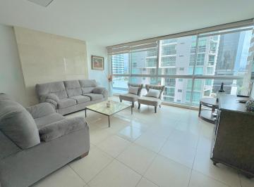 Apartamento · 148m² · 3 Recámaras · 2 Estacionamientos · Apartamento Amoblado en Alquiler en Costa del Este - PH Costa View