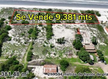 Terreno / Lote , Chame · Venta de Terreno Frente a La Playa Punta Chame Ggs25 - 792