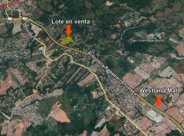 Terreno / Lote , Arraiján · Se Vende Terreno Sobre La Autopista Arraiján–la Chorrera