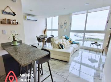 Apartamento de 2 habitaciones, Panamá · Venta Apartamento Listo Para Alquilar en The Sands Piso Alto. La Mejor Vista Al Mar