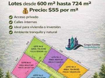 Terreno / Lote · 600m² · 🏡 Terreno en Venta – Brisas del Norte: 600 m - 724 M&sup2;: B/. 55 m²