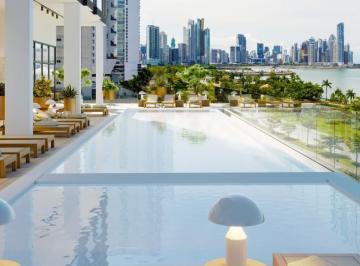 Apartamento de 1 habitación, Panamá · Av Balboa Vista Al Mar: en Construcción Avanzada, Apartamento Frente Al Mar