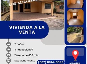 Casa de 3 habitaciones, Dolega · Vivienda a La Venta en Los Algarrobos