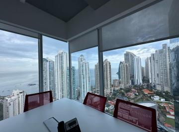 Oficina comercial de 3 habitaciones, Panamá · Amplia Oficina Amoblada en Alquiler Oceanía Bussiness Plaza 249 m²