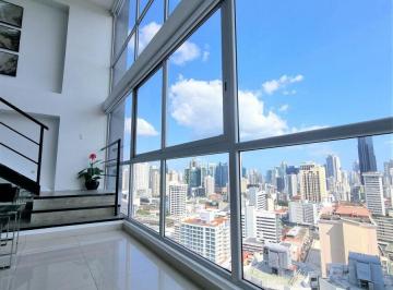 Apartamento de 1 habitación, Panamá · Loft de Dos Pisos 26i Totalmente Amueblado en El Cangrejo