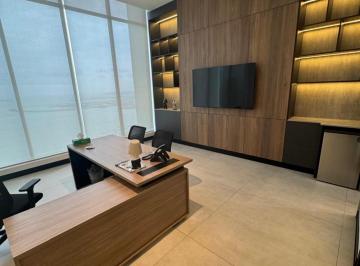 Oficina comercial · 140m² · 2 Estacionamientos · Bicsa, Oficina V/mar Amoblada 140 m² a Solo $4500