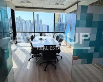 Oficina comercial · 102m² · 2 Estacionamientos · Tower Financial Center - Calle 50 - Se Alquila Oficina Amoblada