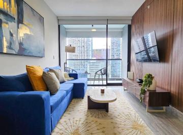Apartamento de 2 habitaciones, Panamá · Apt Aaa 2r3b1p Lujoso Amoblado Finamente en PH Armani Bella Vista 2300