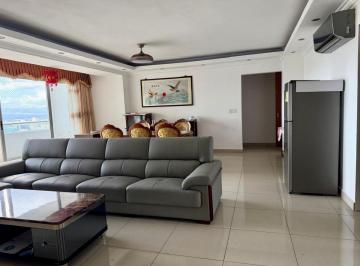 Apartamento de 3 habitaciones, Panamá · Super Ganga Apt Aaa 3r3.5b2p Full Amoblado en Costa del Este 1900