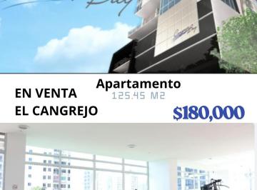Apartamento · 125m² · 2 Recámaras · 2 Estacionamientos · En Venta Apartamento PH Cangrejo Bay