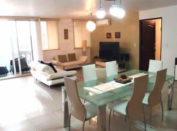 Apartamento · 188m² · 4 Recámaras · 2 Estacionamientos · Alquiler de Apartamento Amoblado en Obarrio, Piso Alto (Negociable)