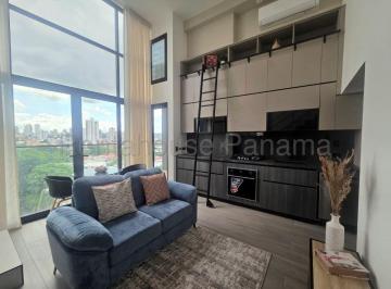 Apartamento de 1 habitación, Panamá · Apartamento a Estrenar en Alquiler | Vista Al Parque Omar | 1 Recámara | 50 m²