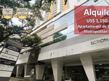 Apartamento · 87m² · 2 Recámaras · 1 Estacionamientos · Alquiler de Apartamento Amoblado Metropolitan Park Via España