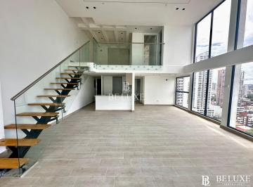Apartamento · 134m² · 2 Recámaras · 2 Estacionamientos · Vendo Apartamento Loft Nuevo en San Francisco PH Sky 66 (P - 10)