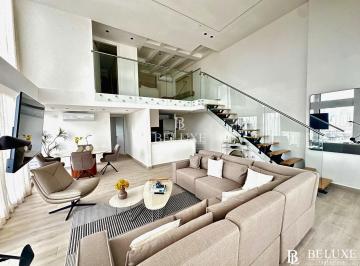 Apartamento · 134m² · 2 Recámaras · 2 Estacionamientos · Vendo Apart. Loft Nuevo Amoblado en San Francisco PH Sky 66 (P - 10)