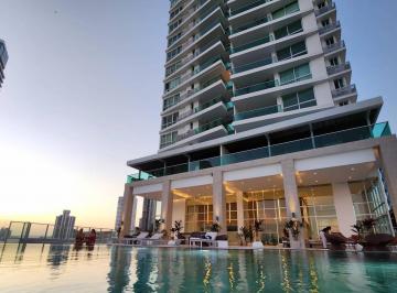 Apartamento · 123m² · 3 Recámaras · 2 Estacionamientos · Alquiler de Apartamento Amoblado en Bella Vista PH Costanera