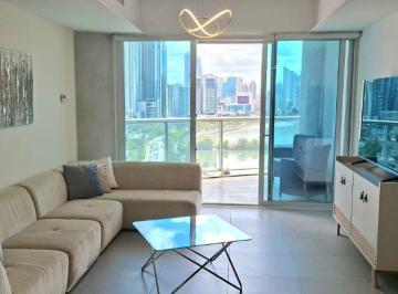 Apartamento de 2 habitaciones, Panamá · Vendo/alquilo Apartamento Amoblado en Av Balboa Vista Al Mar