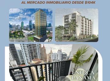 Apartamento · 33m² · 1 Recámara · 1 Estacionamientos · Entra Al Mercado Inmobiliario Panamá $104k Bellavista Comienza Bien