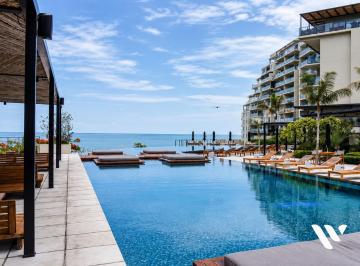 Apartamento · 173m² · 3 Recámaras · 2 Estacionamientos · Apartamento en Venta en Punta Caelo | Frente Al Mar