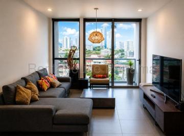 Apartamento de 2 habitaciones, Panamá · Apartamento Amoblado en Alquiler en San Francisco Fer