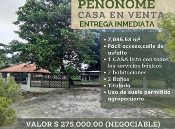 Casa de 2 habitaciones, Penonomé · Casa en Venta con Amplio Terreno en Penonomé