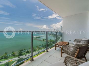 Apartamento de 3 habitaciones, Panamá · Apartamento Totalmente Remodelado con Vista Directa Al Mar | Av Balboa | PH Waters On The Bay