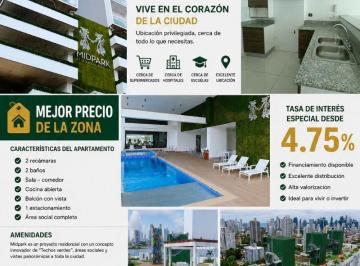 Apartamento de 2 habitaciones, Panamá · Remate Bancario en Mid Park – Carrasquilla Js