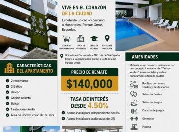 Apartamento de 2 habitaciones, Panamá · Remate Bancario – Mid Park Carrasquilla Js