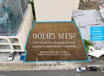 Terreno / Lote · 901m² · Terreno en Obarrio Ideal Para Comercio - Excelente Ubicacion