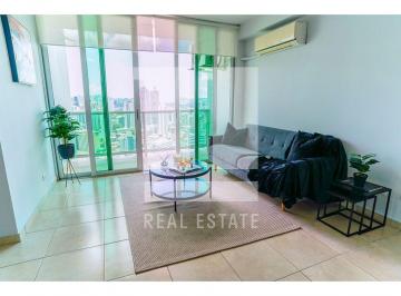 Apartamento · 125m² · 3 Recámaras · 2 Estacionamientos · Apartamento en PH The Seawaves, Obarrio