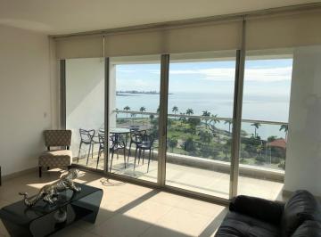 Apartamento · 172m² · 2 Recámaras · 2 Estacionamientos · En Alquiler PH Rivage | Av Balboa | 2habs Amoblado.