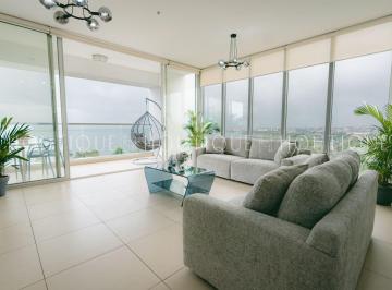 Apartamento · 170m² · 2 Recámaras · 2 Estacionamientos - José Vázquez · Alquiler de Apartamento Amoblado en Av Balboa PH Rivage