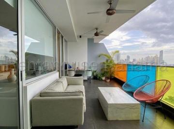 Apartamento de 2 habitaciones, Panamá · Alquiler de Exclusivo Apartamento Amoblado Frente Al Mar de 2 Recamaras en Av Balboa
