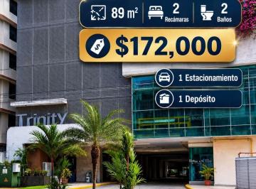Apartamento · 89m² · 2 Recámaras · 1 Estacionamientos · Trinity