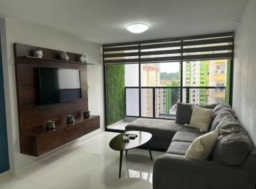 Apartamento · 82m² · 2 Recámaras · 2 Estacionamientos · Alquiler Apartamento en PH Terrazas del Rey Amoblado G. S