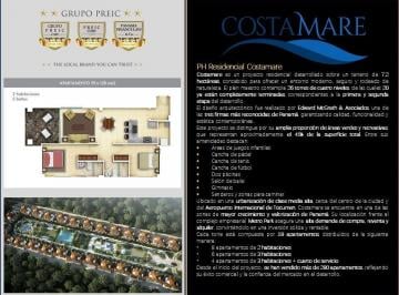 Apartamento · 99m² · 2 Recámaras · 2 Estacionamientos · Venta de Apartamento de 99 m². Residencial Costamare