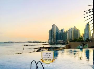 Apartamento · 110m² · 3 Recámaras · 1 Estacionamientos · Apartamento en Alquiler San Francisco PH Terramar Amoblado Cc