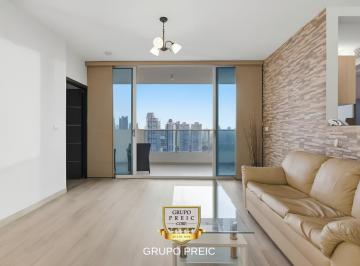 Apartamento · 95m² · 1 Recámara · 1 Estacionamientos · Apartamento en Alquiler San Francisco PH Harmony Amoblado Cc
