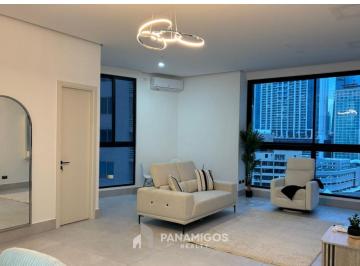 Apartamento · 110m² · 2 Recámaras · 1 Estacionamientos · Apartamento en Alquiler Amoblado en PH Aquapoint