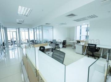 Oficina comercial , Panamá · Alquiler Oficina Amoblada en Bicsa Financial Center | 199 m² y Vista Al Mar